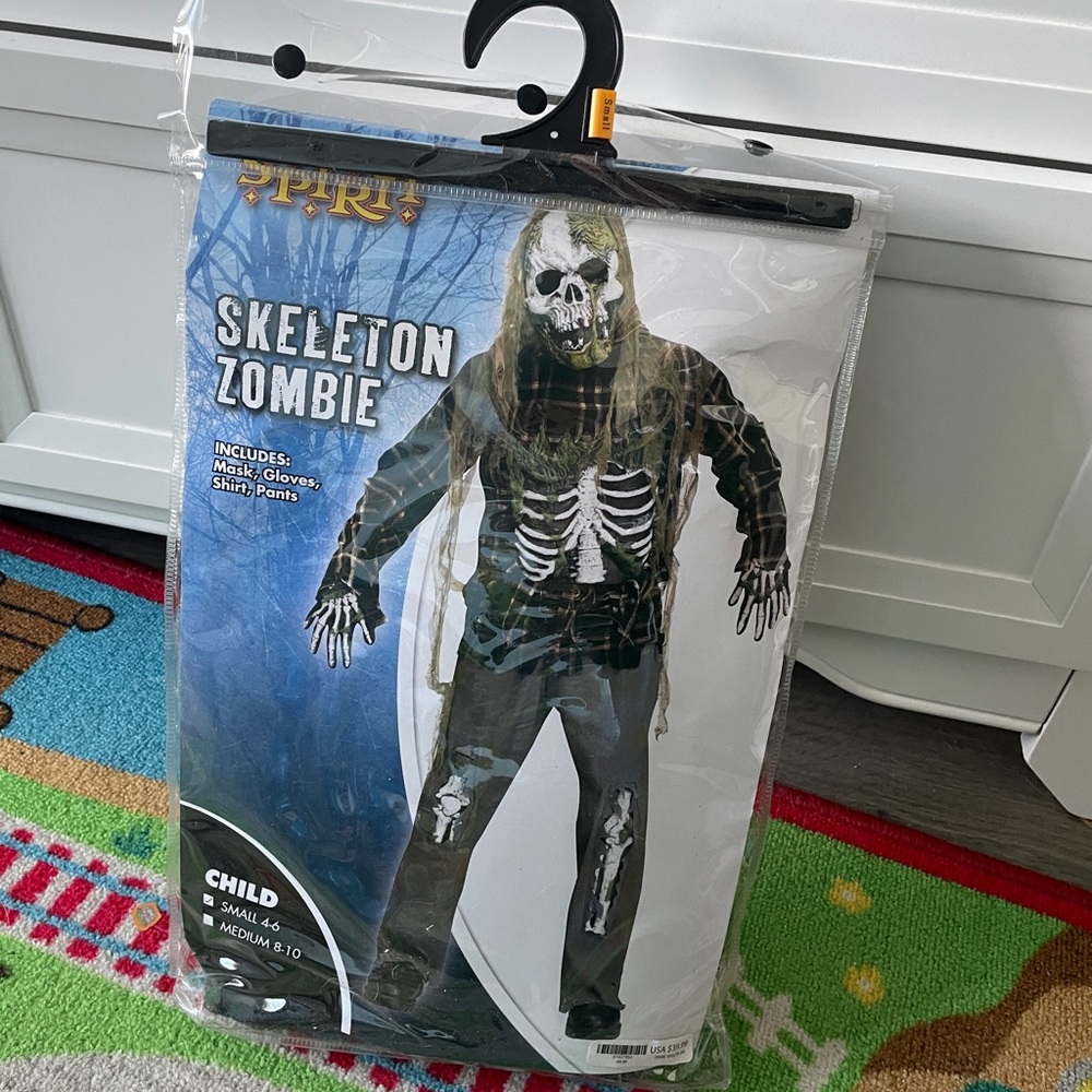 Skeleton Zombie Costume
